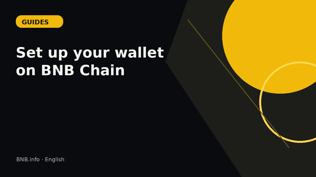 Set up your wallet on BNB Chain
